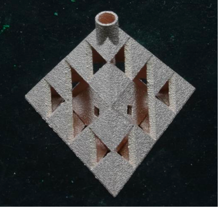 3D Printed Sierpinski Pyramid (Alumunim).